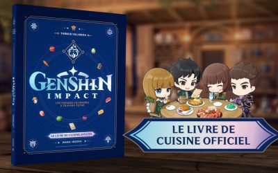 Livre de Cuisine Officiel Genshin Impact (+ Concours)